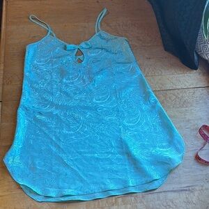 Women’s size small pasily light blue night gown